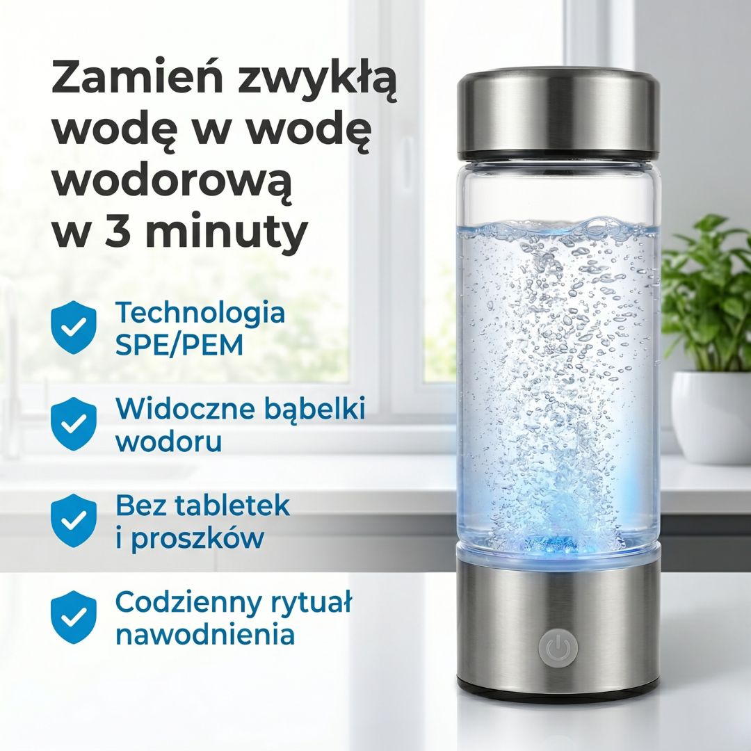 Hydrolite – Woda wodorowa nowej generacji
