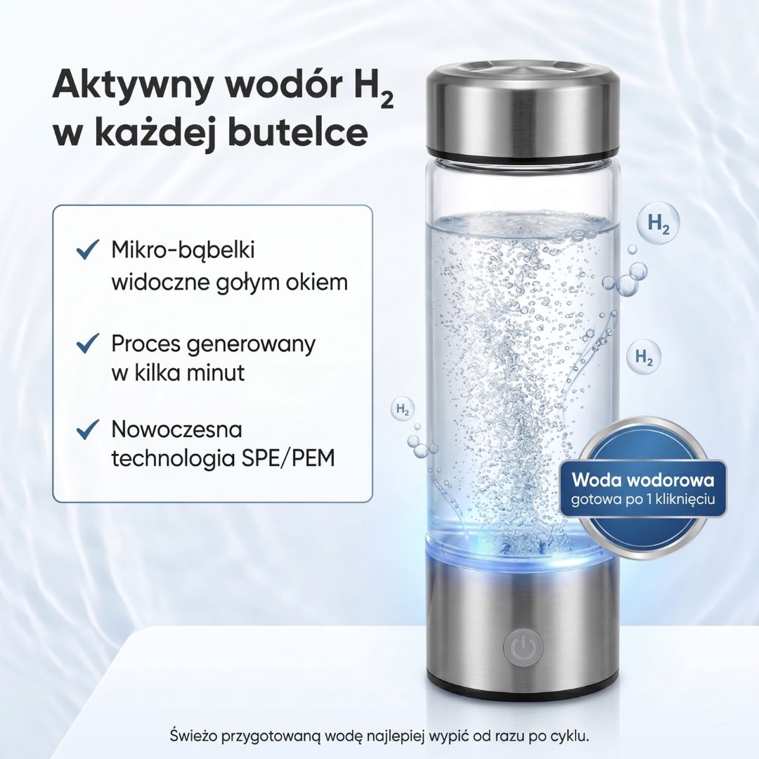 Hydrolite – Woda wodorowa nowej generacji