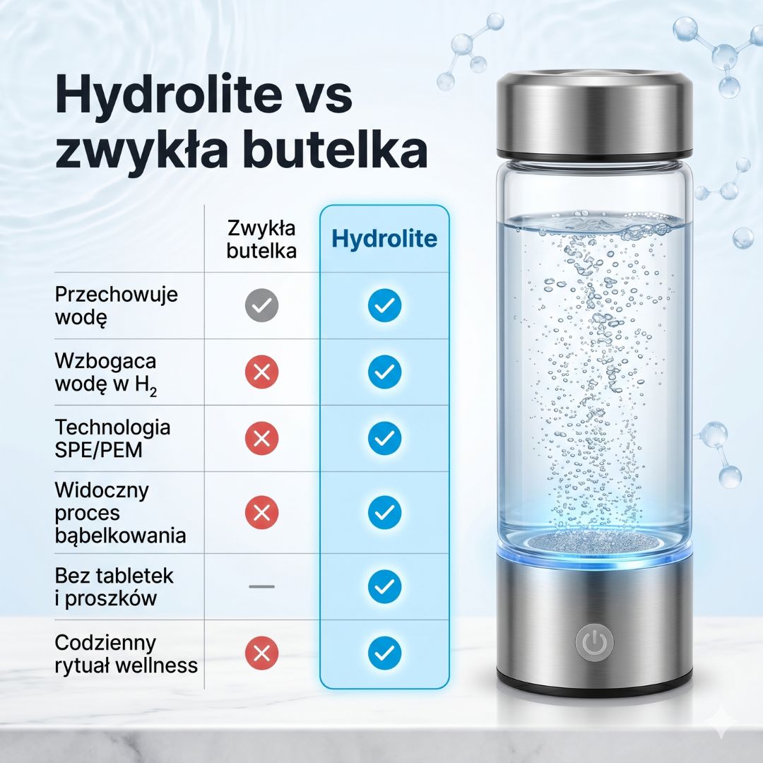 Hydrolite – Woda wodorowa nowej generacji