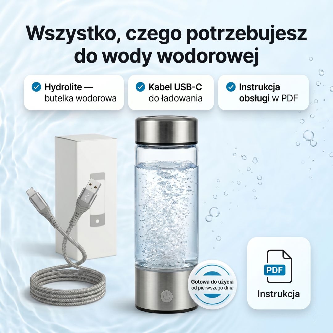 Hydrolite – Woda wodorowa nowej generacji